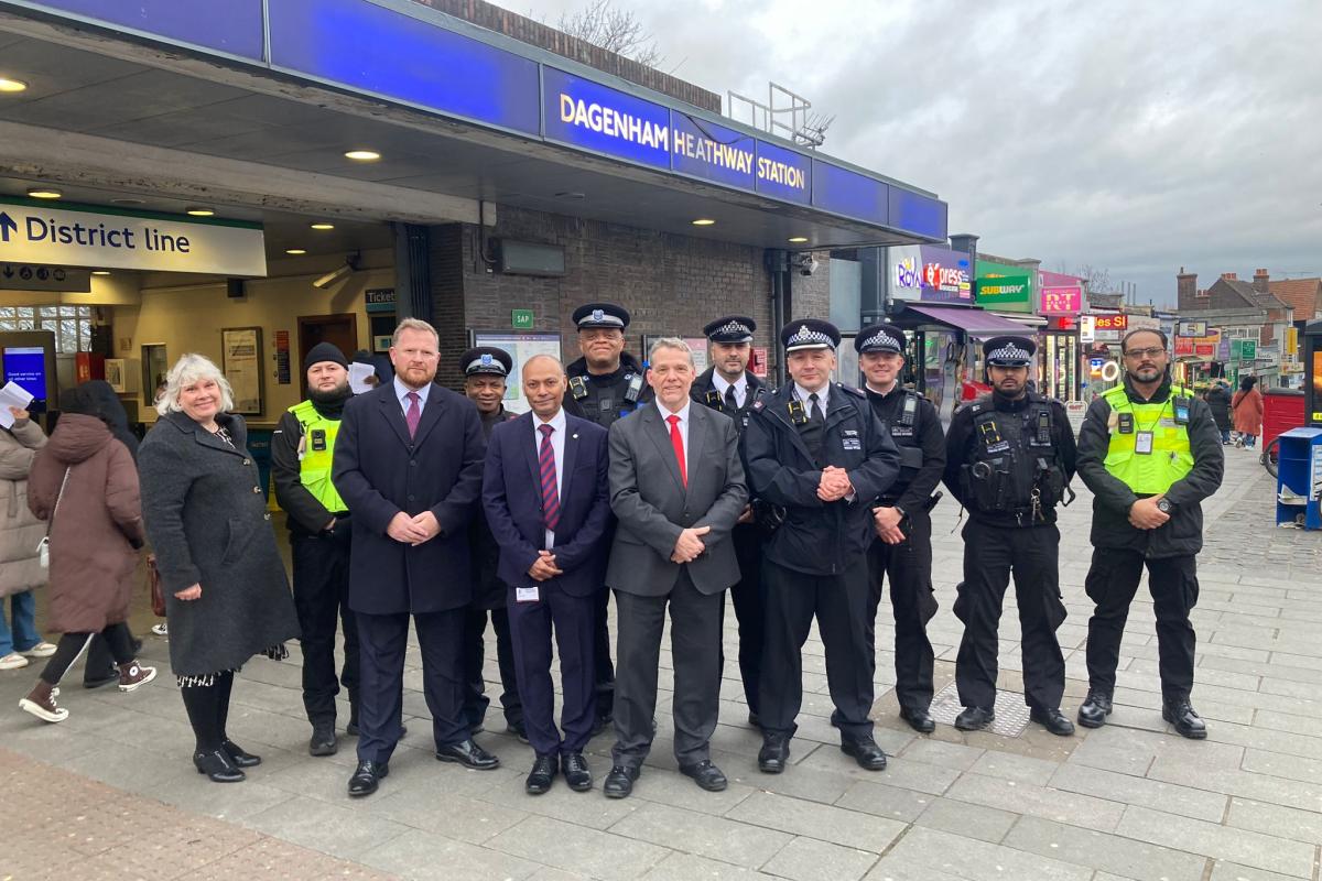 New Police Team launched to focus on Dagenham Heathway London